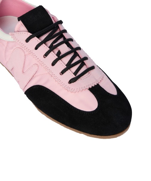 MSGM(エムエスジーエム)の「MSGM Super Light スエードスニーカー(スニーカー・レディース・ブラック/ピンク・38/37)」の4枚目の写真
