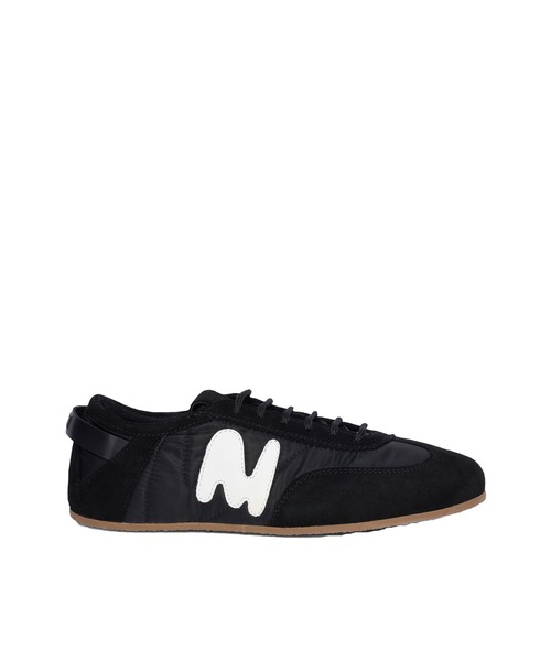 MSGM(エムエスジーエム)の「MSGM Super Light スエードスニーカー(スニーカー・レディース・ブラック/ピンク・38/37)」の6枚目の写真