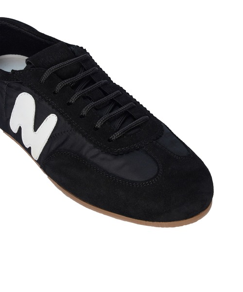 MSGM(エムエスジーエム)の「MSGM Super Light スエードスニーカー(スニーカー・レディース・ブラック/ピンク・38/37)」の9枚目の写真