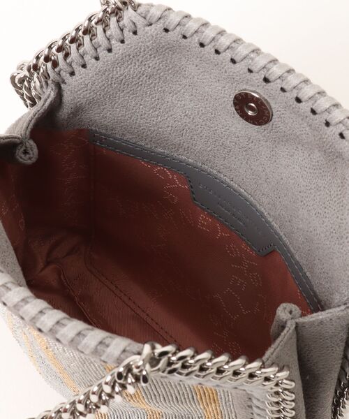 Limited-Edition Falabella Metallic Chain-Embroidered Tiny Tote Bag