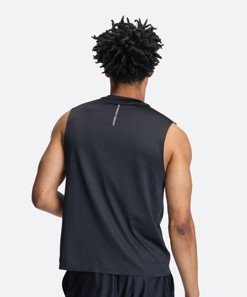 UNDER ARMOUR(アンダーアーマー)の「UAクール エリート スリーブレス シャツ(トレーニング/メンズ)(タンクトップ・メンズ・ブラック・L/M/XL/2XL/3XL/S)」の2枚目の写真