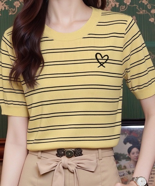 COTOO♡半袖ニット38 CIAOPANIC TYPY｜【willow】透かし編みコンパクト半袖ニット | Rakuten