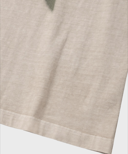 NONBLANK(ノンブランク)の「PAUSE BIRD HS Tシャツ_BEIGE(Tシャツ/カットソー・メンズ・ベージュ・MEDIUM/LARGE/X-LARGE)」の6枚目の写真