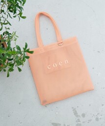 coen（コーエン）ロゴメッシュシアートート（Lサイズ）
