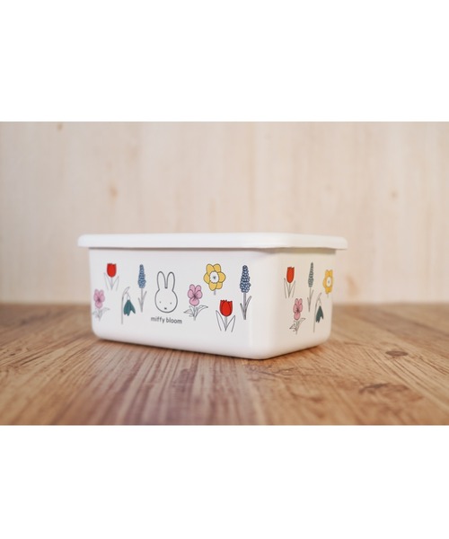 ミッフィー BLOOM 深型角容器 M FUJI（キッチンツール）｜Miffy