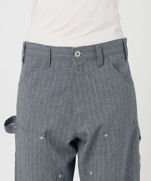 Dickies(ディッキーズ)の「Dickies 別注 PAINTER パンツ(その他パンツ・レディース・ホワイト/チャコールグレー・30/32)」の4枚目の写真
