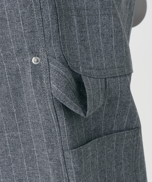 Dickies(ディッキーズ)の「Dickies 別注 PAINTER パンツ(その他パンツ・レディース・ホワイト/チャコールグレー・30/32)」の8枚目の写真