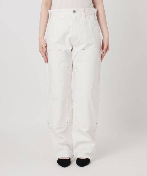 Dickies(ディッキーズ)の「Dickies 別注 PAINTER パンツ(その他パンツ・レディース・ホワイト/チャコールグレー・30/32)」の16枚目の写真