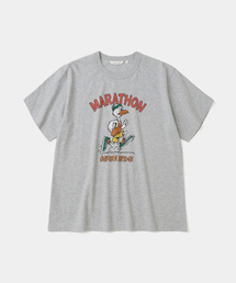 UNIFORM BRIDGE（ユニフォームブリッジ）の「marathon duck s/s t-shirt 8% melange（Tシャツ/カットソー）」
