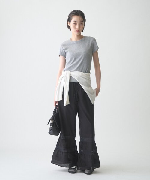CIAOPANIC TYPY(チャオパニックティピー)の「【india】ピンタックレースフレアパンツ(その他パンツ・レディース・ブラック/オフホワイト/ブラウン・LARGE/MEDIUM/SMALL)」の21枚目の写真