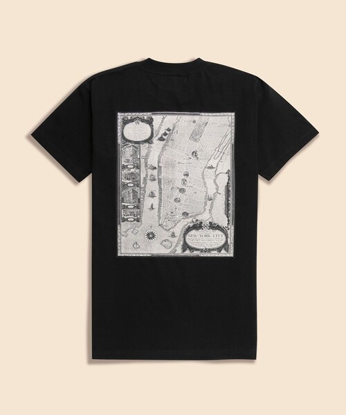 BROOKS BROTHERS（ブルックスブラザーズ）の「コットン　アーカイブプリント　Tシャツ　Made in USA（Tシャツ/カットソー・メンズ・ブラック/ブラック系その他/ホワイト/ホワイト系その他・LARGE/MEDIUM/SMALL）」の4枚目の写真