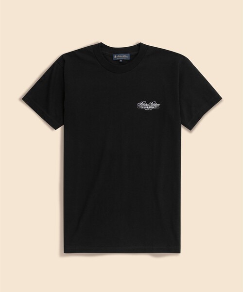 BROOKS BROTHERS（ブルックスブラザーズ）の「コットン　アーカイブプリント　Tシャツ　Made in USA（Tシャツ/カットソー・メンズ・ブラック/ブラック系その他/ホワイト/ホワイト系その他・LARGE/MEDIUM/SMALL）」の13枚目の写真