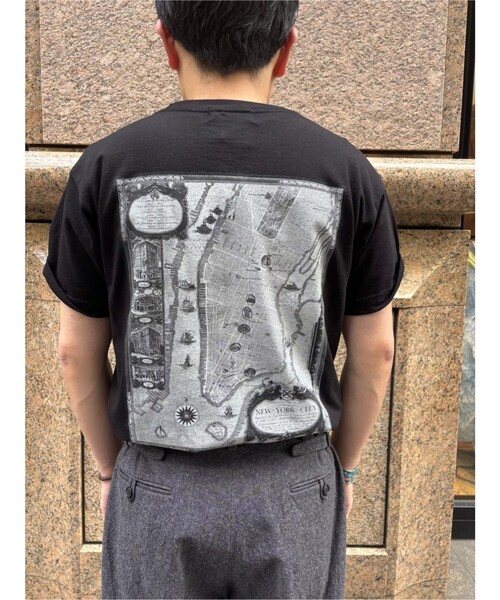 BROOKS BROTHERS（ブルックスブラザーズ）の「コットン　アーカイブプリント　Tシャツ　Made in USA（Tシャツ/カットソー・メンズ・ブラック/ブラック系その他/ホワイト/ホワイト系その他・LARGE/MEDIUM/SMALL）」の22枚目の写真