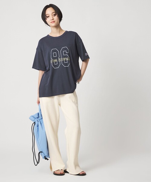 CITEN(シテン)の「<CITEN>カットイージーパンツ(その他パンツ・レディース・ブラック/ホワイト/ライム・M/S)」の6枚目の写真