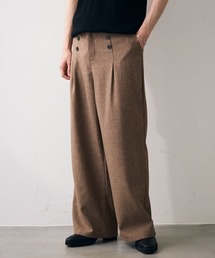 Shoowtime（ショウタイム）の「Classic gurkha tuck slacks / クラシックグルカタック入りスラックス（スラックス）」
