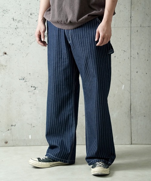 DEVILOCK(デビロック)の「DEVILOCK PAINTER WIDE PANTS(その他パンツ・メンズ・ブルー/サックスブルー/ブラック/インディゴブルー・MEDIUM/LARGE)」の7枚目の写真