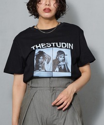 aremoi（アレモイ）の「フォトコラージュ グラフィックプリントTシャツ（Tシャツ/カットソー）」