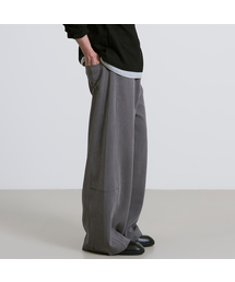 OWSA（オウサ）の「切り替えワイドベーシックスラックス 2カラー（スラックス）」