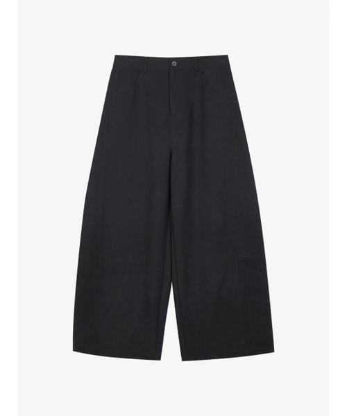 OWSA(オウサ)の「切り替えワイドベーシックスラックス 2色(スラックス・メンズ・ブラック/グレー・MEDIUM/X-LARGE/LARGE)」の7枚目の写真