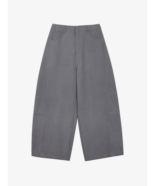 OWSA(オウサ)の「切り替えワイドベーシックスラックス 2色(スラックス・メンズ・ブラック/グレー・MEDIUM/X-LARGE/LARGE)」の8枚目の写真