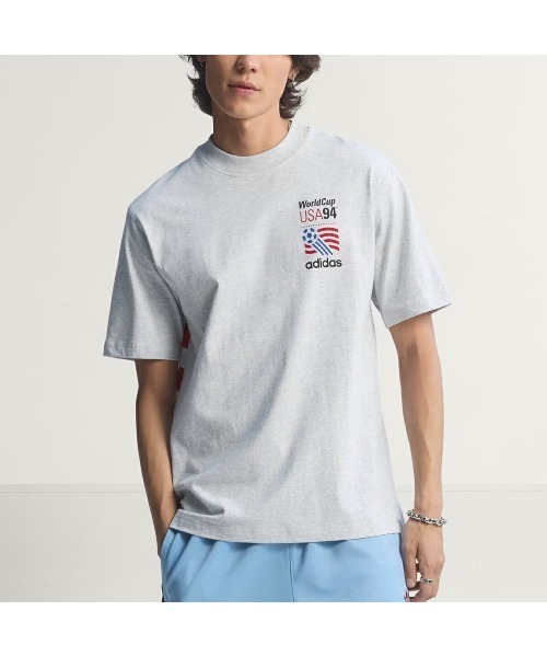 adidas Originals（アディダスオリジナルス）の「adidas GRAPHIC TEE / アディダス グラフィック Tシャツ / KC5425（Tシャツ/カットソー・メンズ・グレー・XL/L/M/S）」の5枚目の写真
