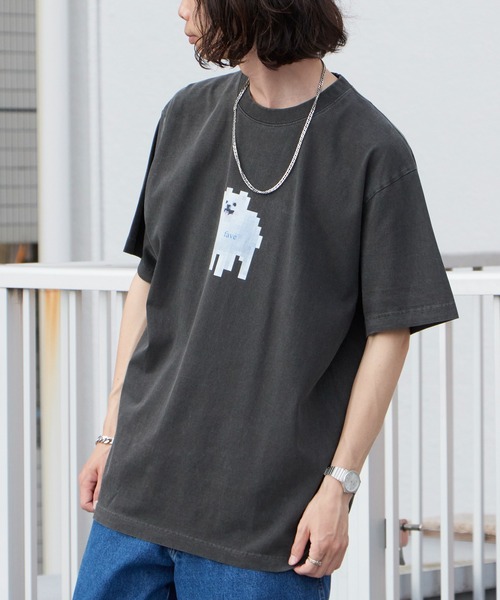 WBSB(ダブルビーエスビー)の「WBSB/ダブルビーエスビー Fave S/S TEE プリントデザイン クルーネック 半袖 Tシャツ 秋 秋服 2026年秋冬(Tシャツ/カットソー・メンズ・ホワイト/ブラック/グレー・M/L/XL)」の2枚目の写真