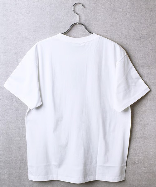 WBSB(ダブルビーエスビー)の「WBSB/ダブルビーエスビー Fave S/S TEE プリントデザイン クルーネック 半袖 Tシャツ 秋 秋服 2026年秋冬(Tシャツ/カットソー・メンズ・ホワイト/ブラック/グレー・M/L/XL)」の4枚目の写真