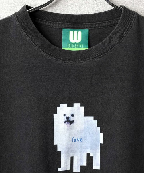 WBSB(ダブルビーエスビー)の「WBSB/ダブルビーエスビー Fave S/S TEE プリントデザイン クルーネック 半袖 Tシャツ 秋 秋服 2026年秋冬(Tシャツ/カットソー・メンズ・ホワイト/ブラック/グレー・M/L/XL)」の9枚目の写真