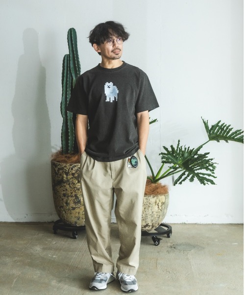 WBSB(ダブルビーエスビー)の「WBSB/ダブルビーエスビー Fave S/S TEE プリントデザイン クルーネック 半袖 Tシャツ 秋 秋服 2026年秋冬(Tシャツ/カットソー・メンズ・ホワイト/ブラック/グレー・M/L/XL)」の7枚目の写真