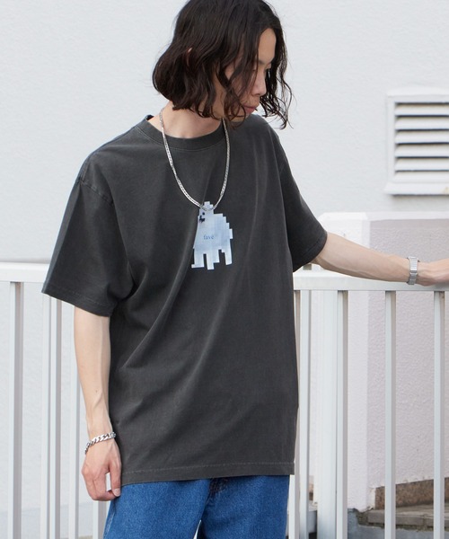 WBSB(ダブルビーエスビー)の「WBSB/ダブルビーエスビー Fave S/S TEE プリントデザイン クルーネック 半袖 Tシャツ 秋 秋服 2026年秋冬(Tシャツ/カットソー・メンズ・ホワイト/ブラック/グレー・M/L/XL)」の21枚目の写真