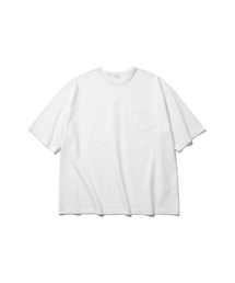 Essential Pocket Half Tee - White