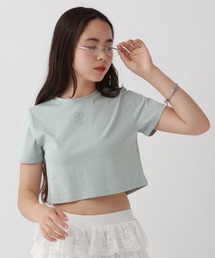 repipi armario（レピピ アルマリオ）の「RAビジューTシャツ（Tシャツ/カットソー）」