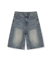 BASIC LABEL（ベーシックラベル）の「Cameron Washing Bermuda Denim Shorts 3 Color [BLSD_6001]（スウェットパンツ）」
