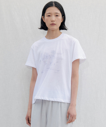 Prague park graphic Tee_WHITE
