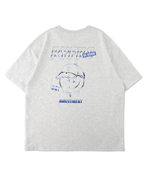 RAYFIKERS（レイフィカース）の「アイスグラフィックキャラクターショートスリーブ MQ2TU260_OATMEAL（Tシャツ/カットソー）」