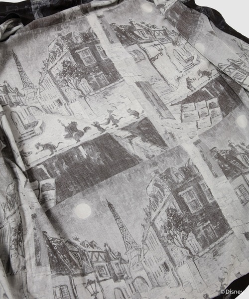 PORTER CLASSIC(ポータークラシック)の「DISNEY / PC ALOHA COLLECTION ALOHA LONG SHIRT / THE ARISTOCATS(シャツ/ブラウス・メンズ・ブルー/ネイビー/ブラック・3)」の7枚目の写真