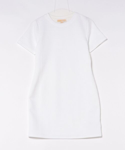 MICHAEL KORS(マイケルコース)の「ロゴジャカード ドレス(ワンピース・レディース・ホワイト・XL/L/M/S/XS)」の1枚目の写真