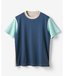 DoCLASSE（ ドゥクラッセ）の「カラーブロッキング半袖・ドゥクラッセT（Tシャツ/カットソー）」