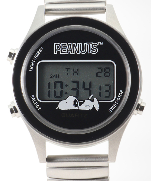 VAGUE WATCH CO.（ヴォーグウォッチカンパニー）の「VAGUE WATCH CO. Snoopy Digital Watch DG2000 Extension（アナログ腕時計・レディース・シルバー・FREE）」の2枚目の写真