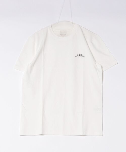 A.P.C.(アーペーセー)の「T-SHIRT GABBY(Tシャツ/カットソー・メンズ・グレー系その他/オフホワイト・XS/XL/L/M/S/XXS)」の4枚目の写真