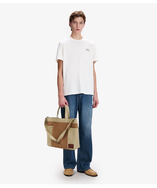 A.P.C.(アーペーセー)の「T-SHIRT GABBY(Tシャツ/カットソー・メンズ・グレー系その他/オフホワイト・XS/XL/L/M/S/XXS)」の10枚目の写真