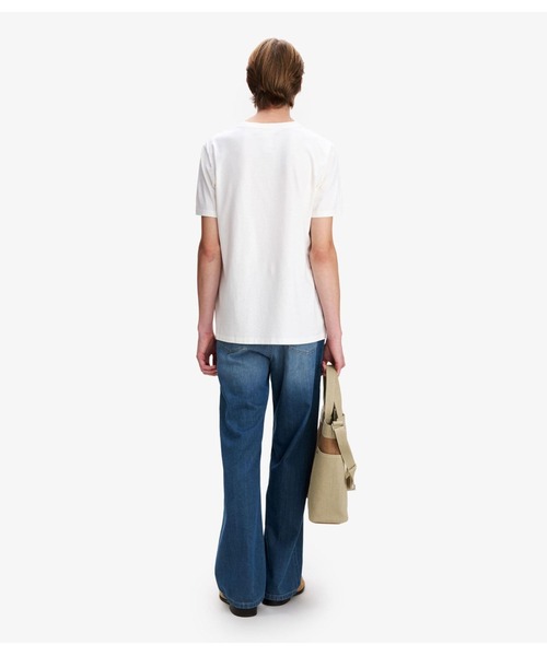 A.P.C.(アーペーセー)の「T-SHIRT GABBY(Tシャツ/カットソー・メンズ・グレー系その他/オフホワイト・XS/XL/L/M/S/XXS)」の9枚目の写真