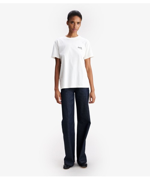 A.P.C.(アーペーセー)の「T-SHIRT GABBY(Tシャツ/カットソー・メンズ・グレー系その他/オフホワイト・XS/XL/L/M/S/XXS)」の7枚目の写真