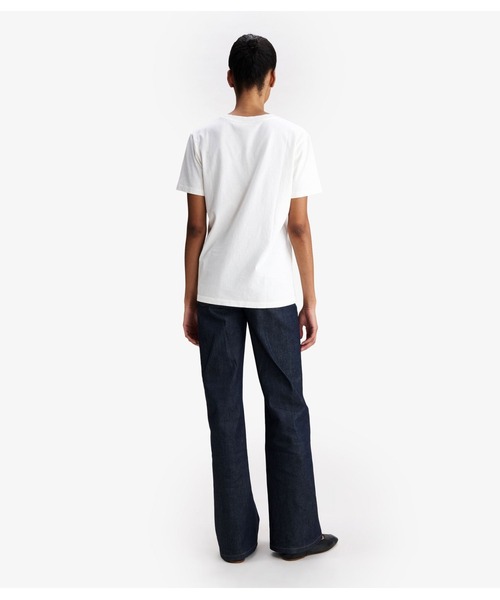 A.P.C.(アーペーセー)の「T-SHIRT GABBY(Tシャツ/カットソー・メンズ・グレー系その他/オフホワイト・XS/XL/L/M/S/XXS)」の6枚目の写真
