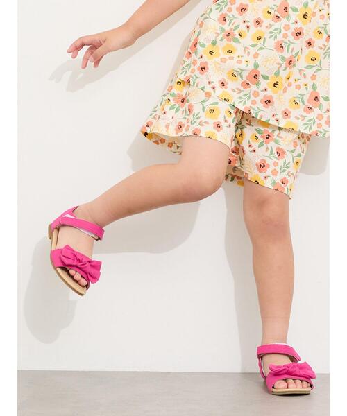 Samansa Mos2 Lagom(サマンサモスモスラーゴム)の「☆花柄ショートパンツ(セットアップ可)(その他パンツ・キッズ・オフホワイト/ネイビー・100/110/120/95/130)」の20枚目の写真