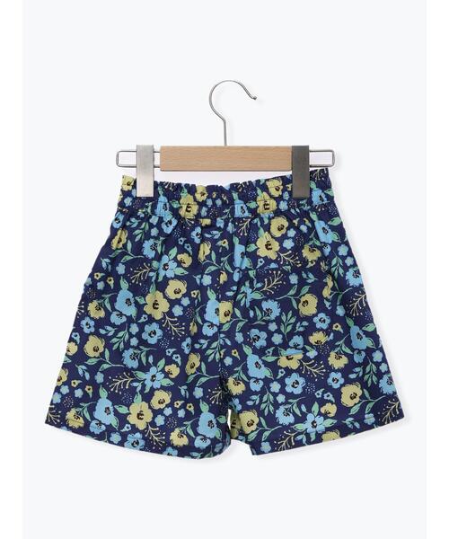 Samansa Mos2 Lagom(サマンサモスモスラーゴム)の「☆花柄ショートパンツ(セットアップ可)(その他パンツ・キッズ・オフホワイト/ネイビー・100/110/120/95/130)」の9枚目の写真
