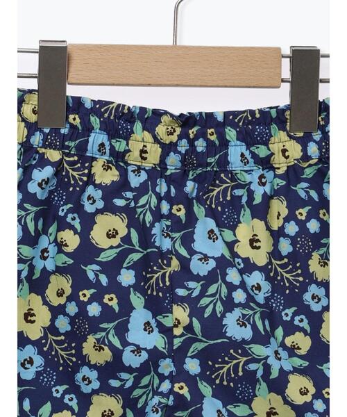 Samansa Mos2 Lagom(サマンサモスモスラーゴム)の「☆花柄ショートパンツ(セットアップ可)(その他パンツ・キッズ・オフホワイト/ネイビー・100/110/120/95/130)」の10枚目の写真