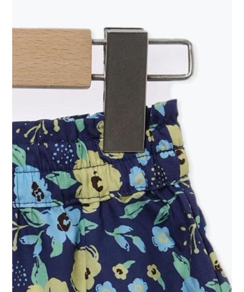 Samansa Mos2 Lagom(サマンサモスモスラーゴム)の「☆花柄ショートパンツ(セットアップ可)(その他パンツ・キッズ・オフホワイト/ネイビー・100/110/120/95/130)」の11枚目の写真