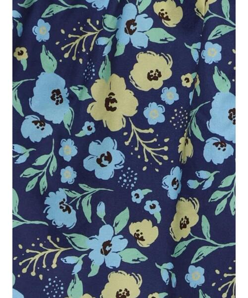Samansa Mos2 Lagom(サマンサモスモスラーゴム)の「☆花柄ショートパンツ(セットアップ可)(その他パンツ・キッズ・オフホワイト/ネイビー・100/110/120/95/130)」の14枚目の写真
