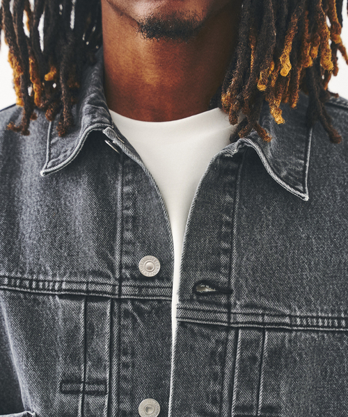 Levi's(リーバイス)の「Levi’s(リーバイス) 別注 2nd Type トラッカー ジャケット(デニムジャケット・メンズ・チャコールグレー・SMALL/MEDIUM/LARGE/X-LARGE/XX-LARGE/X-SMALL)」の12枚目の写真